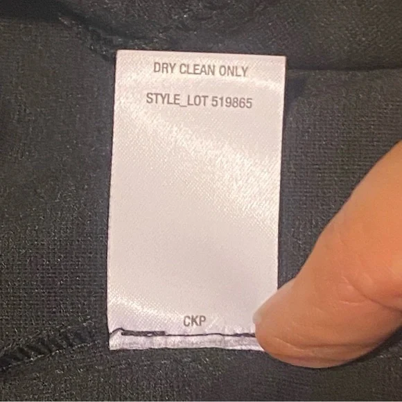 Y2K 90s Sheath Dress Black Tan Textured Ribbed - Picture 4 of 6